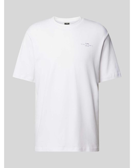 Jack & Jones T-shirt Met Ronde Hals in het White voor heren