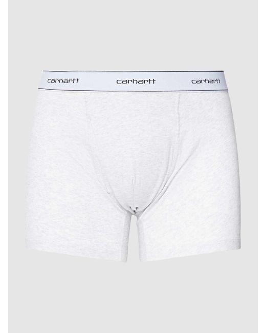 Carhartt Trunks mit Logo-Stitching im 2er-Pack in White für Herren