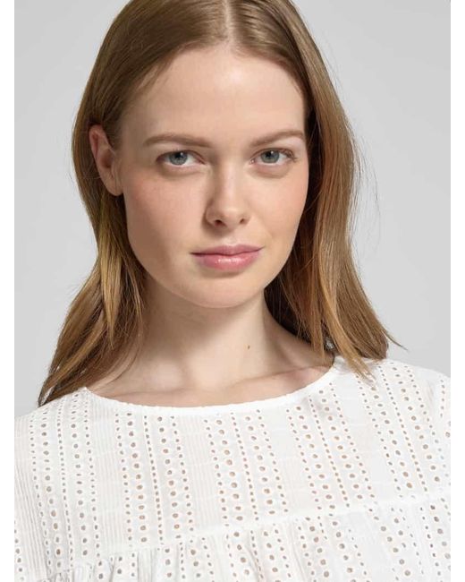 Weekend by Maxmara White T-Shirt mit Rundhalsausschnitt Modell 'EDITTA'