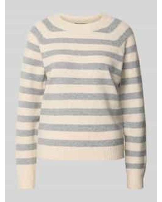 Vero Moda Gebreide Pullover in het Natural