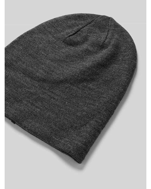 Barts Mütze mit Label-Detail Modell 'ECLIPSE' in Gray für Herren