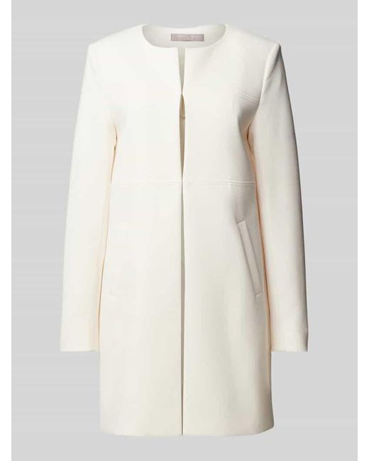 christian berg Natural Longblazer mit Leistentaschen