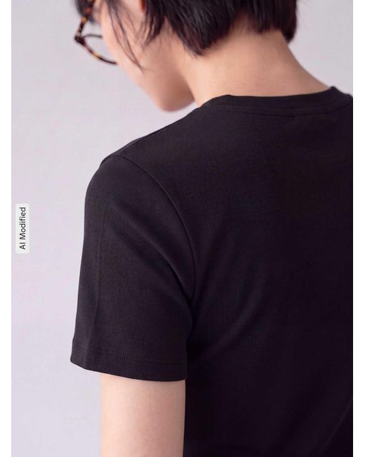ONLY T-Shirts in het Black