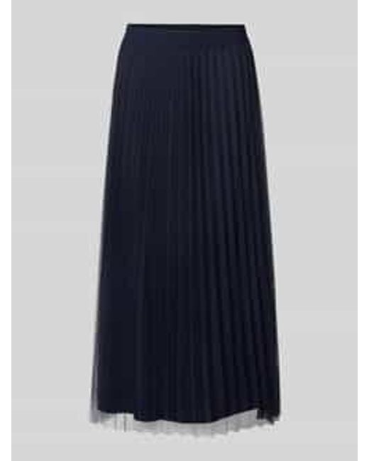 S.oliver Regular Fit Midirok in het Blue