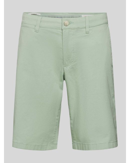 S.oliver Regular Fit Chino-Shorts mit Gesäßtaschen in Green für Herren