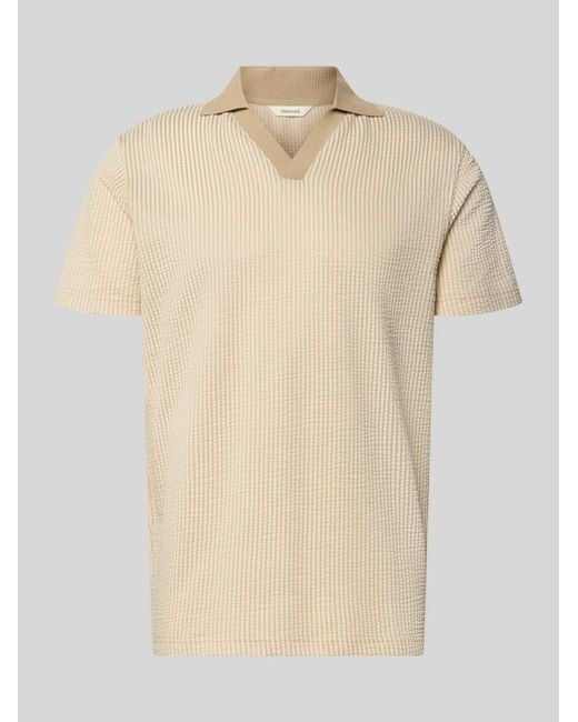 SELECTED Poloshirts in het Natural voor heren
