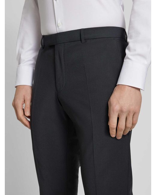 Strellson Slim Fit Pantalon Met Steekzakken in het Black voor heren