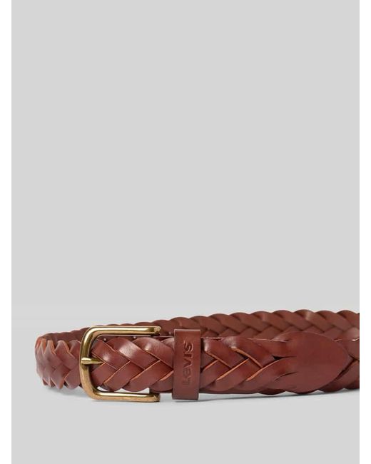 Levi's Ledergürtel in Flecht-Optik in Brown für Herren