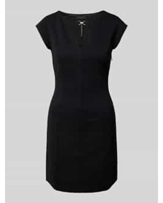 Guess Mini-jurk Met Druppelvormige Hals in het Black