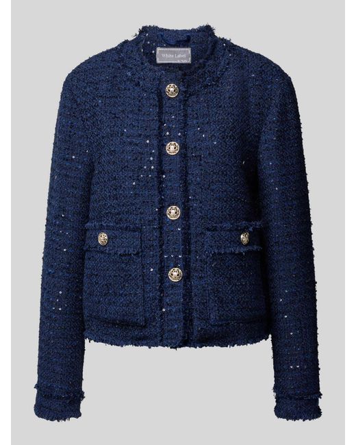 White Label Blazer in het Blue