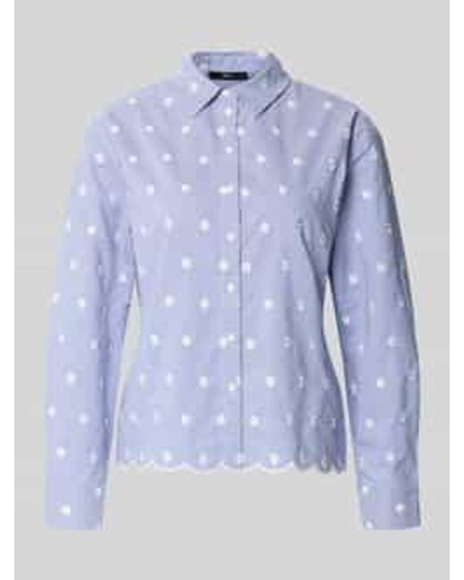 Zero Blouses Lange Mouw in het Blue