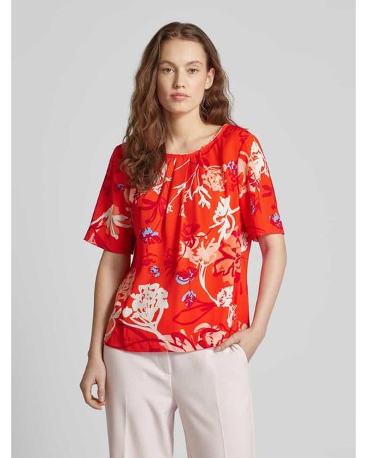 S.oliver Red Bluse mit Allover-Print