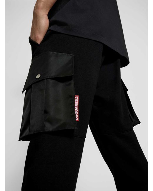 DSquared² Joggingbroeken in het Black voor heren