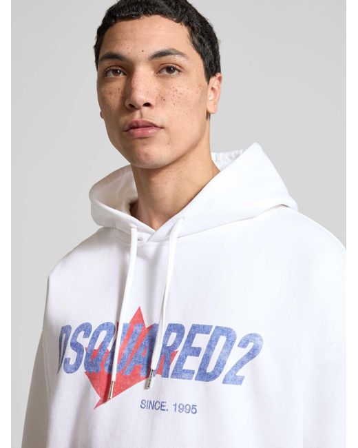 DSquared² Hoodies in het White voor heren