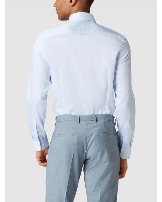 Jake*s Zakelijk Overhemd Met All-over Motief in het Blauw voor heren | Lyst  NL