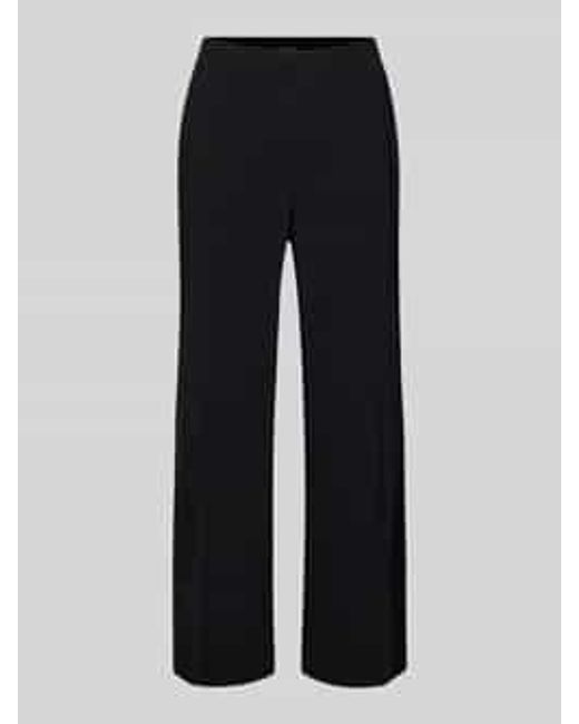 SteHmann Regular Fit Capribroek Met Steekzakken, Model 'Fenja2' in het Black