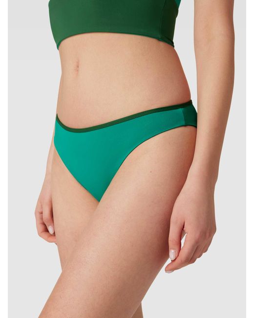 MYMARINI Bikinibroekje Met Labeldetail in het Green