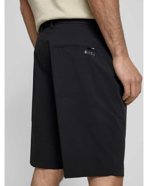 Boss Shorts mit Gesäßtasche Modell 'Speedflex' in Blue für Herren