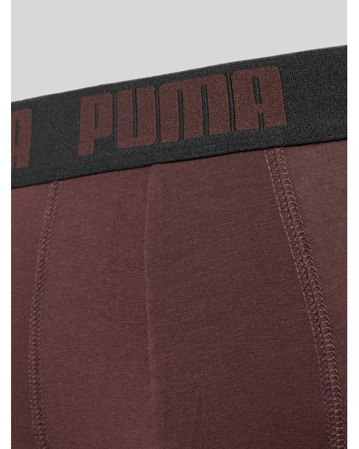 PUMA Boxershorts in het Purple voor heren