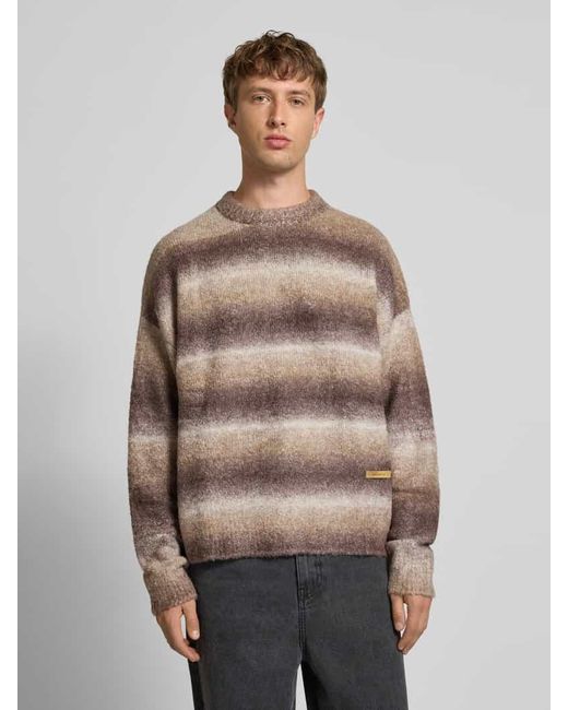 Prohibited Strickpullover mit Label-Detail Modell 'Gradient' in Multicolor für Herren