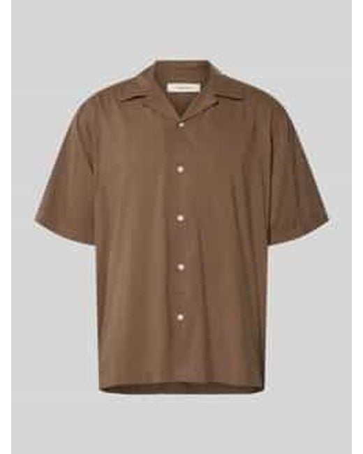 SELECTED Casual Overhemden in het Brown voor heren