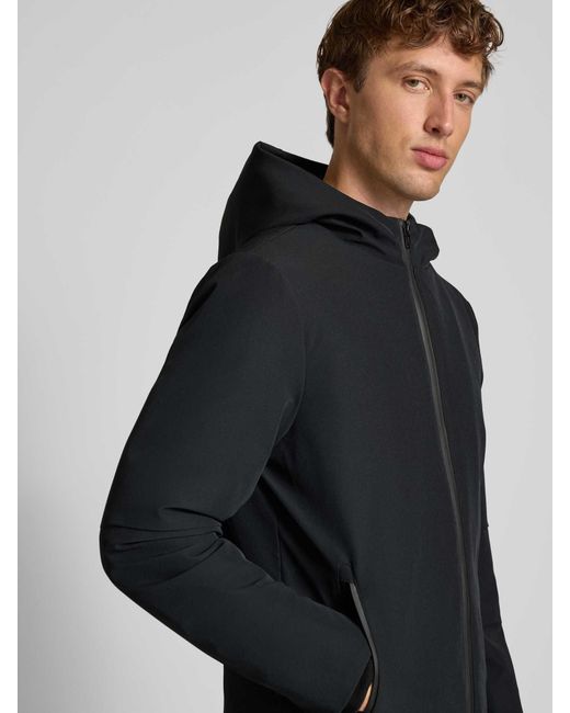 Blend Jack Met Capuchon En Ritszakken, Model 'Eon' in het Black voor heren