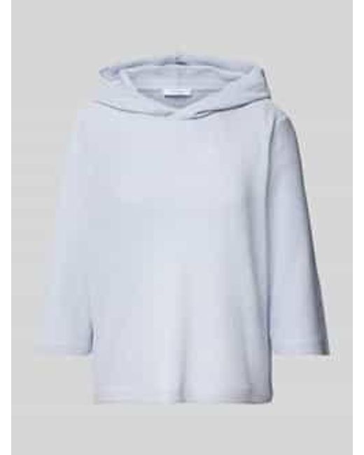 Opus Hoodie Met Capuchon, Model 'Sukufi' in het Blue