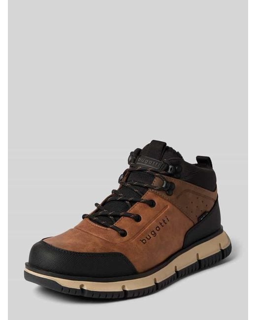 Bugatti Boots mit Schnürung Modell 'Samper' in Brown für Herren