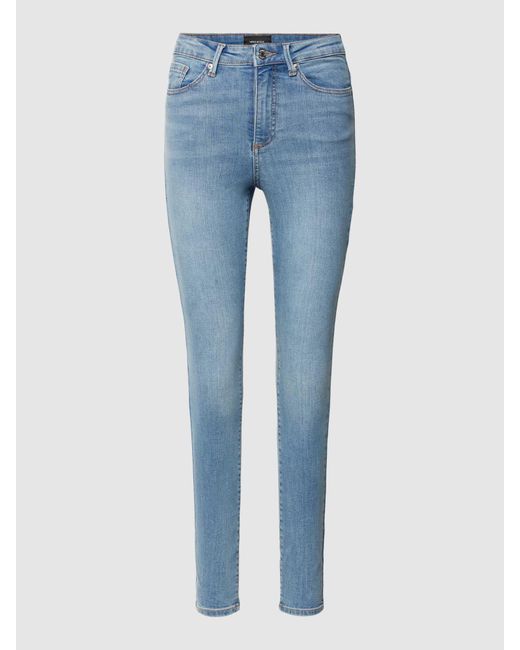 Vero Moda Skinny Fit Jeans im 5-Pocket-Design Modell 'SOPHIA' in Blue für Herren