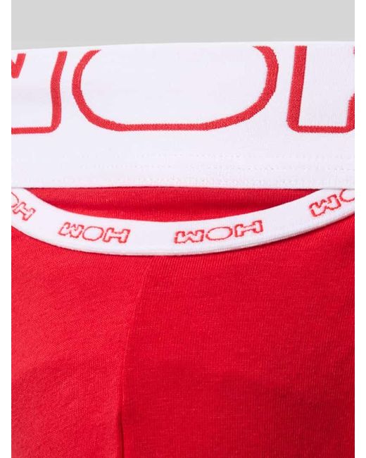 WOH String mit elastischem Bund in Red für Herren