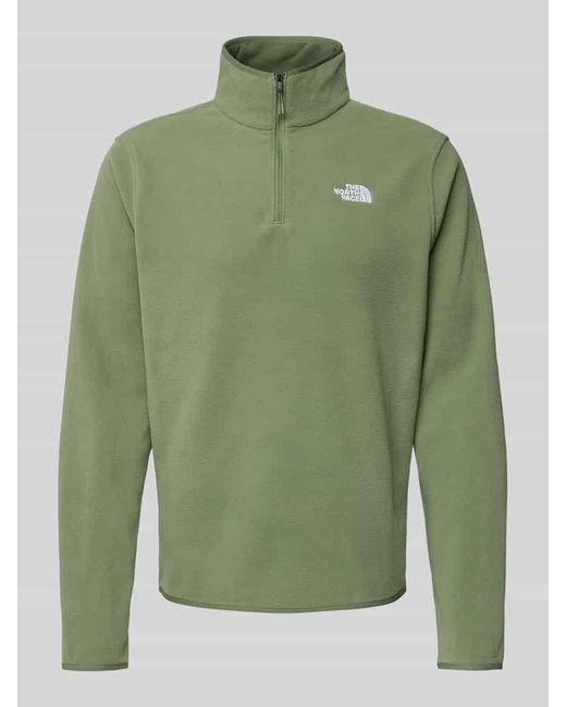 The North Face Sweatshirt mit Label-Stitching in Green für Herren