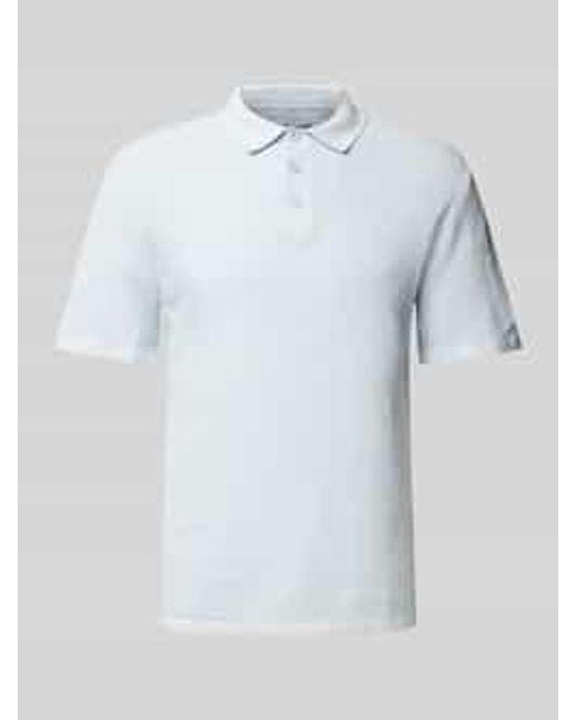 Jack & Jones Regular Fit Poloshirt Met Labelstitching in het Blue voor heren