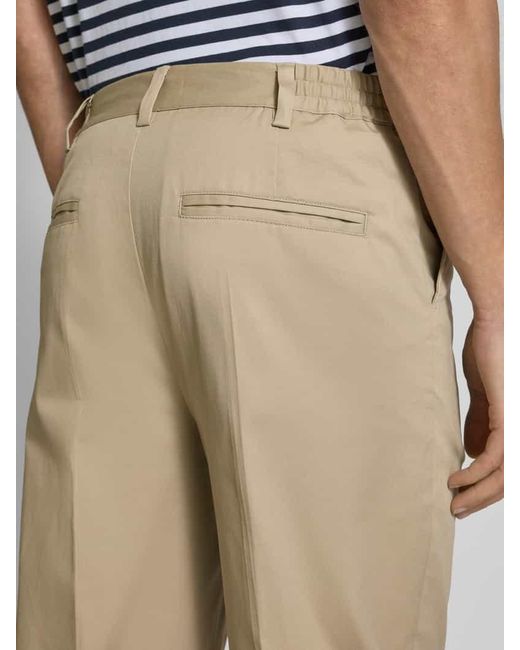 Casual Friday Hose mit Bügelfalten Modell 'PIERCE' in Natural für Herren