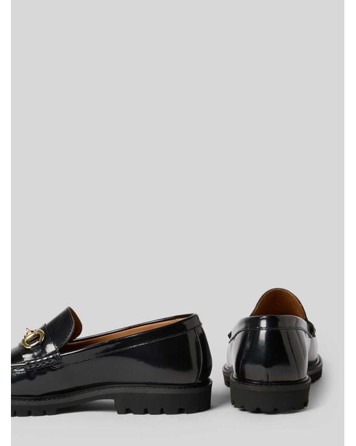 SELECTED Loafers & Slip-Ons in het Black voor heren
