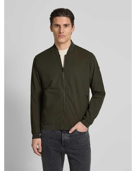Scandinavian Edition Bomberjacke mit Stehkragen Modell 'BANE' in Green für Herren