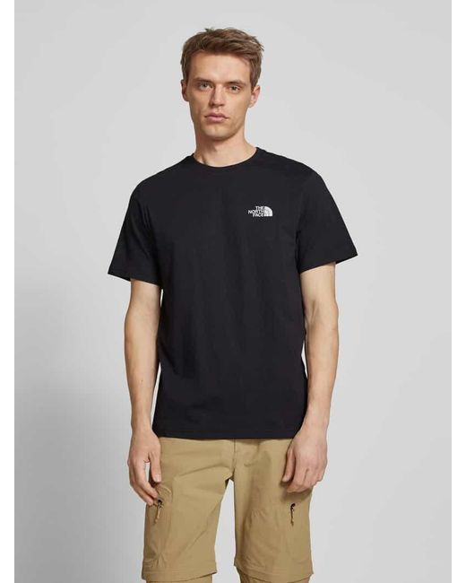 The North Face T-Shirt mit Label-Print in Black für Herren