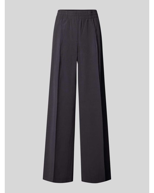 Vero Moda Wijde Broek Van Viscosemix in het Blue