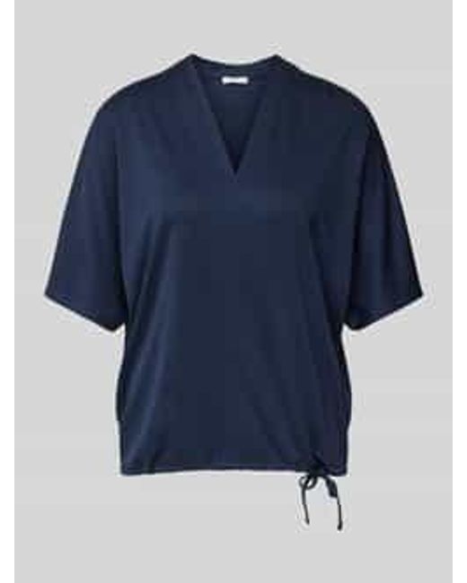 Tom Tailor Relaxed Fit T-shirt Met Vleermuismouwen in het Blue