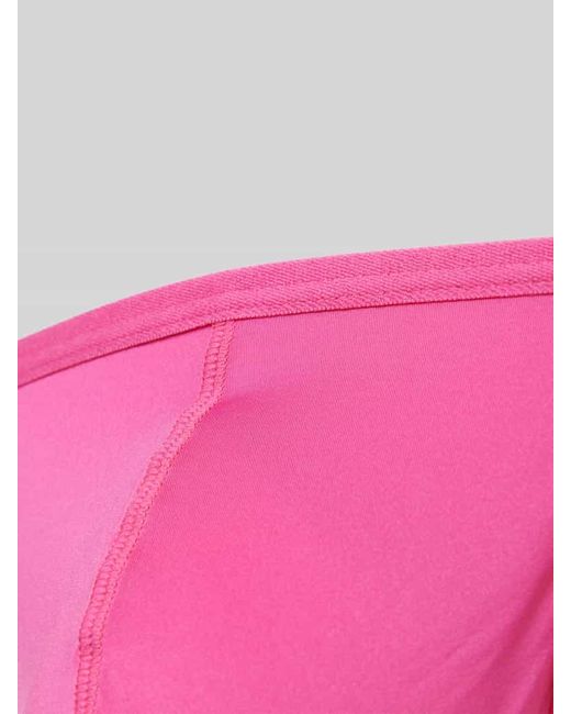 Hom String im unifarbenen Design Modell 'Plumes' in Pink für Herren