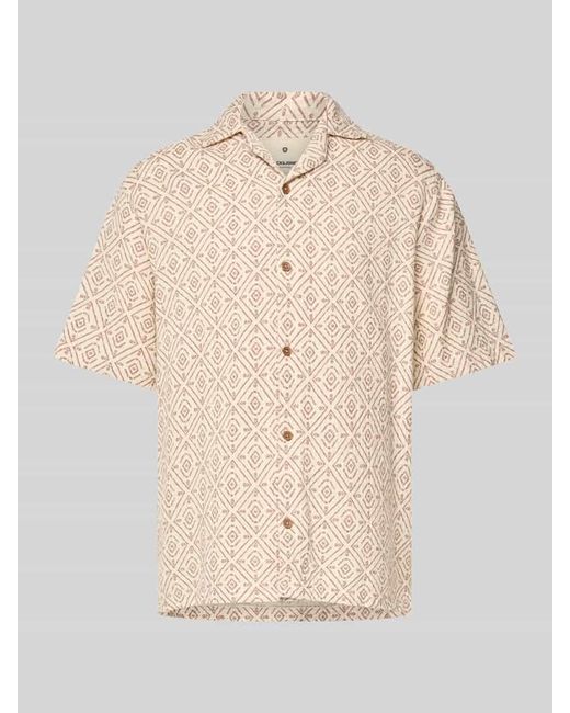 Jack & Jones Regular Fit Freizeithemd mit Resortkragen Modell 'BLUVINCENT' in Natural für Herren