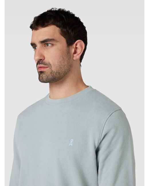 ARMEDANGELS Sweatshirt mit Label-Stitching Modell 'BAARO' in Gray für Herren
