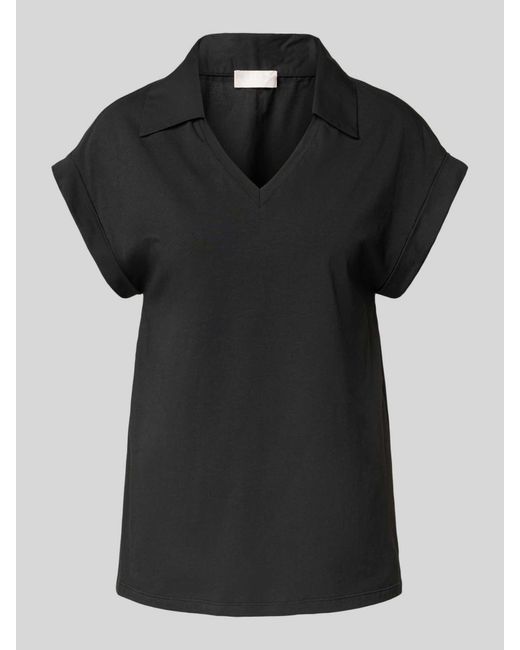 Liu Jo Blouseshirt Met V-hals in het Black