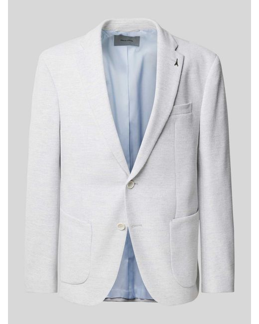 Pierre Cardin Colbert Met Opgestikte Zakken in het Blue voor heren