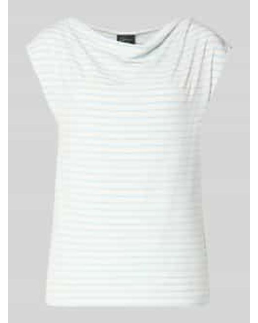 S.oliver Loose Fit T-Shirt Van Viscosemix in het White