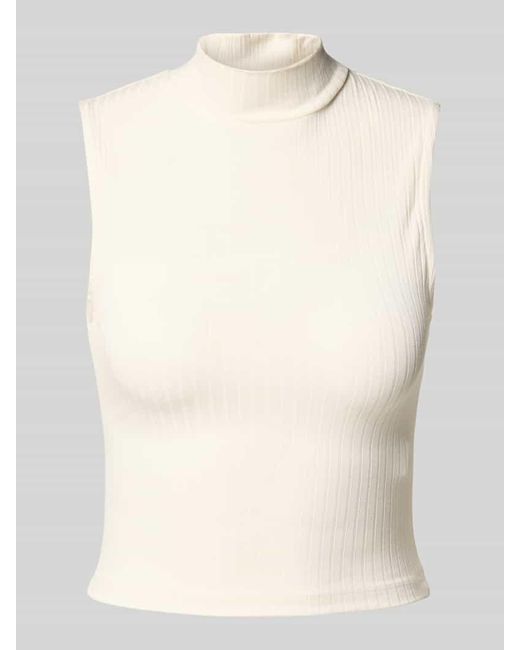 EDITED Natural Top mit Turtleneck Modell 'Kaori'