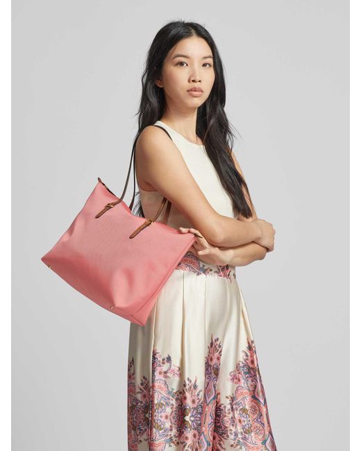 Lauren by Ralph Lauren Tote Bag mit Label-Detail Modell 'KEATON' in Pink für Herren