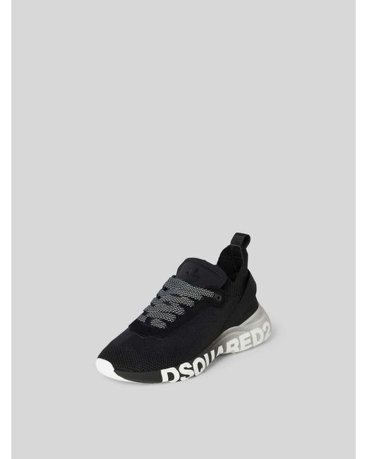 DSquared² Sneaker mit Label-Print in Black für Herren