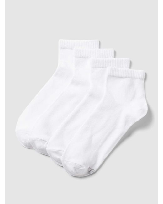S.oliver Sokken Met Labeldetail in het White voor heren