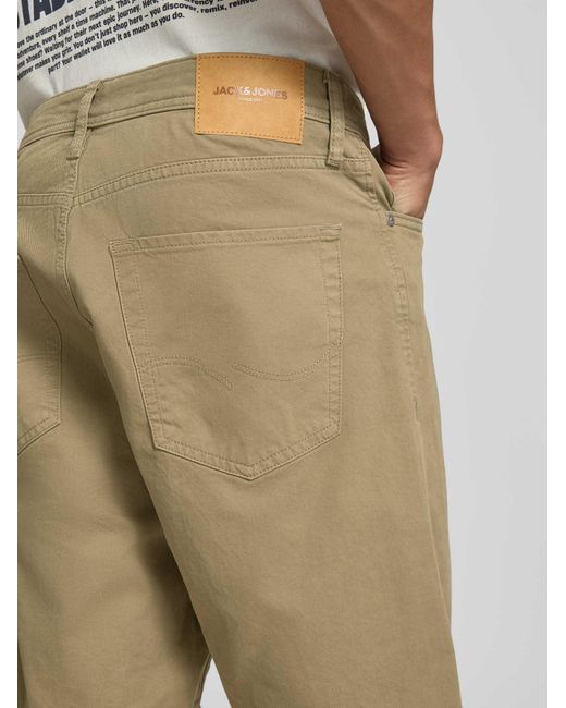 Jack & Jones Bermuda's in het Natural voor heren