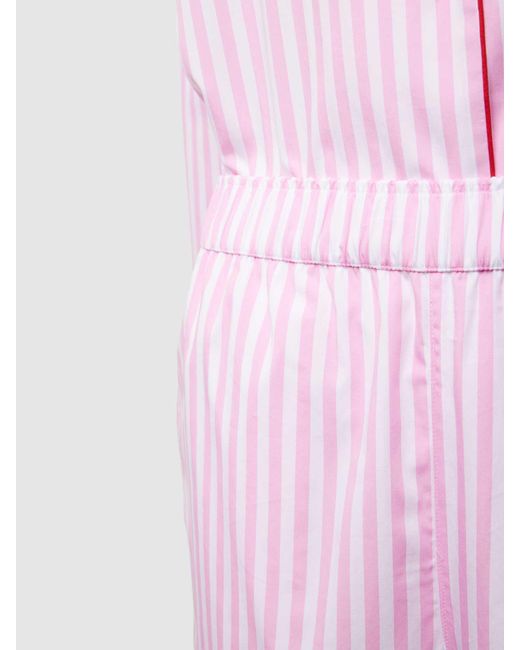 Polo Ralph Lauren Pink Pyjama mit Brusttasche Modell 'Valentine'